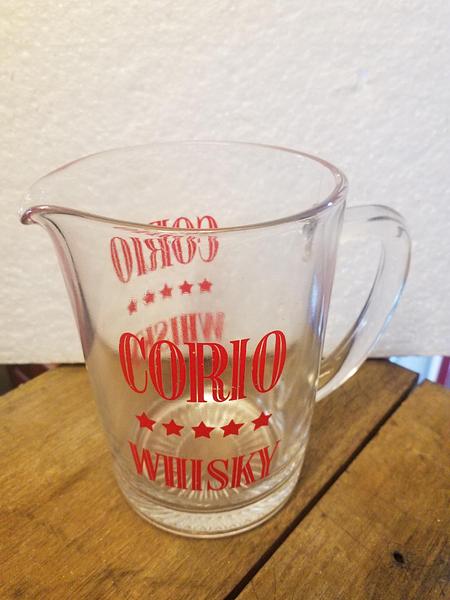 Corio 5 Star Whisky glass jug